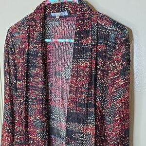 Kasper Open Front Cardigan